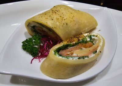 Crepe Röllchen